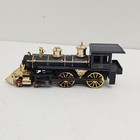 Toy Locomotive Ss7501 Vintage Black Gold Trim Superior Western Railway
