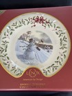 Bnib Lenox 2011 Annual Holiday Collector Christmas Plate  21st Series  Snowman
