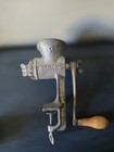 Vintage Universal No 2 Meat Grinder Food Chopper Hand Crank Table Clamp
