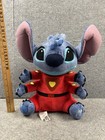 Disney Store Stitch 6-armed Alien Space Suit Plush Stuffed Animal Doll 12  Euc