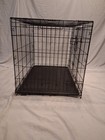 Segawe Dog Crate Kennel Folding Metal Pet Cage 2 Door 42  - Black