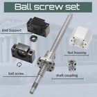 Ballscrew Sfu1204 Sfu1605 1604 1610 Sfu2005 Sfu2505   Support  housing coupler