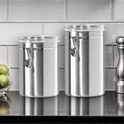 Oggi Stainless Steel Kitchen Canister 52 Fl Oz - 47-ounce  