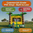 Commercial Inflatable Bounce House Tropical Blow Up Jumper Castle No Blower
