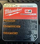 New Milwaukee Tool 48-59-2001 Battery Charger  4v  Li-ion  M4  Redlithium