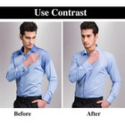 2pcs Disposable Collar Protector Sweat Pads Self-adhesive Shirt Hat Sweat Liner