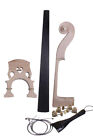 3 4 Upright Bass Neck Peg Tailpiece Bridge String Bass Parts Ebony Fingerboard