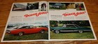 Original 1968 Dodge Full Line Roto Sales Brochure 68 Charger Dart Coronet Monaco
