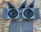 Bmw E24 E28 E30 Premium Sound Rear Decklid Speakers Gray Used Oem Tested Read