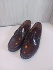 Vintage Y2k G h  Bass   Co   varsity  Loafers  in  burgundy Size 9 D  Preppy 