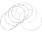 5 Sets Of 6 String Classical Guitar Strings  3 Clear Nylon   3 Nylon Core 
