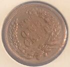 1863 Civil War Token Indian Head  Not One Cent    Au   Unc    Scarce 