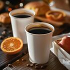 12 Oz 100 Pack White Paper Hot Cups L Disposable Coffee Cups L Thickened 350gsm 
