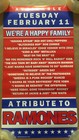 Rob Zombie 2002 Autographed Signed Double Sided Promo Poster Of Ramones Cd White