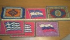 Set Of 6 Vintage Tabacco Flags 1910