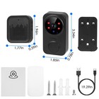 Wifi Wireless Intercom Smart Doorbell Video Security Camera Door Bell Chime