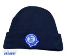 New Pabst Blue Ribbon Beer Pbr Dark Blue Classic  Mens Cap Hat Beanie