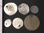  lot Of 6 Ottoman Coins  Silver Or Bronze  Islamic Turkey Egypt  e7364 7h1