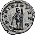 Gordian Iii  Ad 238-244  Silver Antoninianus  Rome  Providentia  Ric 149 Scarce 