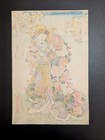 Japanese Ukiyo-e Nishiki-e Woodblock Print 5-389 Utagawa Toyokuni    1862