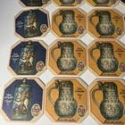 Vintage Beer Coasters Mats  Beck s Eddie Dutch Holland Pub Bar Large Lot Of 30 B