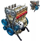 8-cylinder Full Metal Car Engine Model  Resin Car Engine Model Kit New 