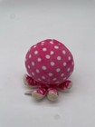 Ty Ollie Beanie Boo 6    Octopus Pink Spots Polka Dot Cute Cuddly Soft Plush
