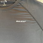Baleaf Me s Sustainable Line Quick Dry Short Sleeve T-shirt Black Xlt Running