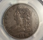      1838 Capped Bust Half Dollar  Reeded Edge  Pcgs Xf45 Cac Type Coin Wow        