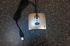 23 Logitech Usb Desktop Microphone W  Adjustable Stand     Tested Working  0295