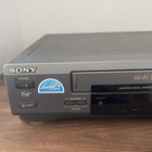 Sony Slv-662hf 4-head Hi-fi Stereo Vcr Vhs Player   Recorder W remote - Tested -