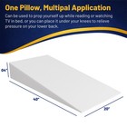 Continental Sleep  40-inch Extra Wide Bed Wedge Pillow  White