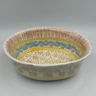 Mackenzie-childs Summer Frock Chowder Bowl 1991