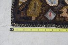 Copy Antique Hooked Wool Rug Folk Art Rooster Hen Trees Grace Ayres 2015 21x9 A4
