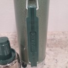 Vintage Aladdin Stanley Hammertone Green Thermos 1 Quart Vacuum Bottle A-944dh