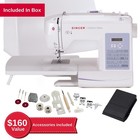 Singer 7258 Sewing   Quilting Machine Green white 203 Stitch Applications