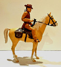 Marx Johnny West Action Figure Complete  Thunderbolt Horse  Very Nice  1965  12 