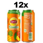 Lipton Fusions  Pineapple Mango Lemonade Iced Tea  16 16 Fl Oz  pack Of 12 