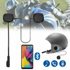 Helmet Bt Headset Speaker Handsfree For Bluetooth Motorcycle Intercom Interphone