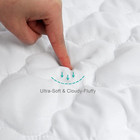 Crib Mattress Protector Sheets Fitted Waterproof Mattress Pad Cover  Noiseless  