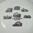Woodbine Iowa Centennial 1866 1966 Souvenir Plate Mill