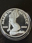 Vintage 1926-1962 Tribute Marilyn Monroe 1 Oz  999 Fine Silver Round Coin Proof