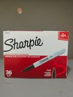 Sharpie 1884739 Permanent Marker Fine Point 36 Pieces - Black