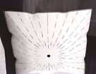 14  Square Glass Ceiling Light Fixture Shade Replacement Vintage New 0409-6