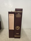  2  National Geographic 26 Maps And Faux Leather Case Vintage Set