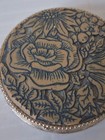 Vintage Estee Lauder Estee Solid Perfume Round Compact Country Flower  Rare