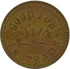 Kansas City Or Vosholl  Missouri Mo Benson And Wilson 2     Maverick Trade Token