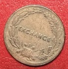 1863 Patriotic Civil War Token Washington   Exchange  Free Shipping