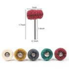 100x Abrasive Metal Polishing Buffing Wheel Burr Kit Set For Dremel Rotary Tool