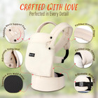 Ergonomic Baby Carrier Newborn To Toddler 7-44 Lbs With 3 Carry Positions   Hip-